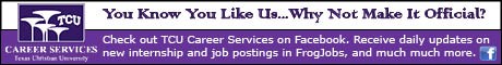Flash Ads: TCU Career Service Flash Ads