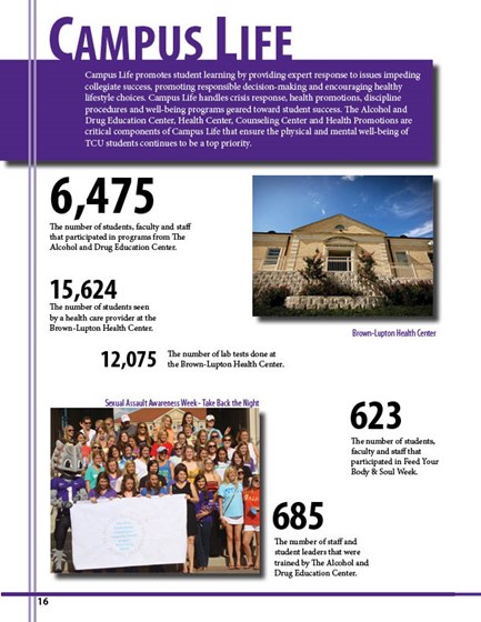 Print Design: TCU Annual Report