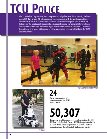 Print Design: TCU Annual Report